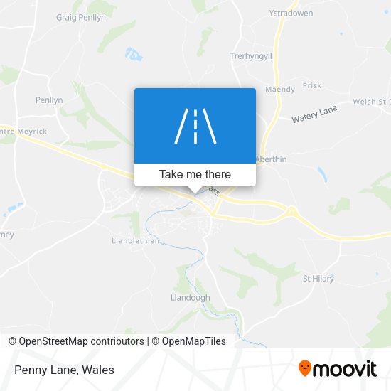 Penny Lane map