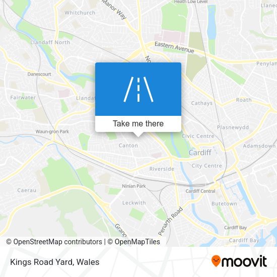 Kings Road Yard map