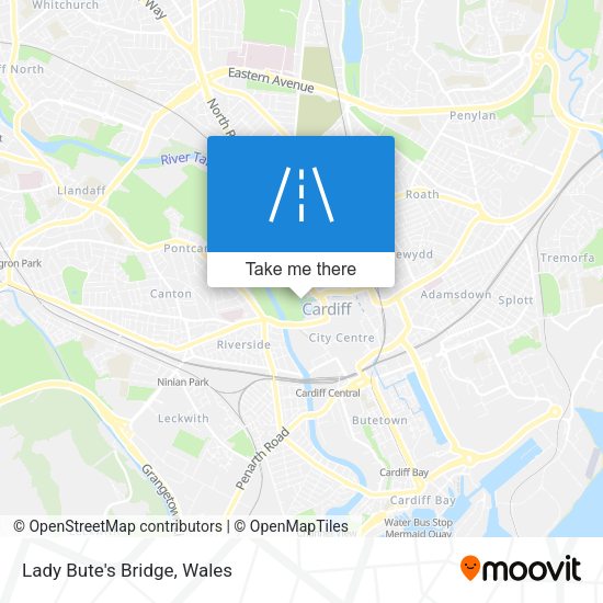 Lady Bute's Bridge map