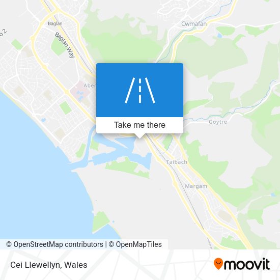 Cei Llewellyn map