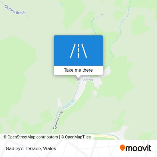 Gadley's Terrace map