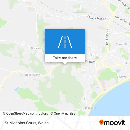 St Nicholas Court map