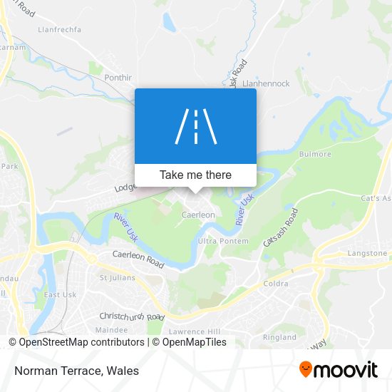 Norman Terrace map