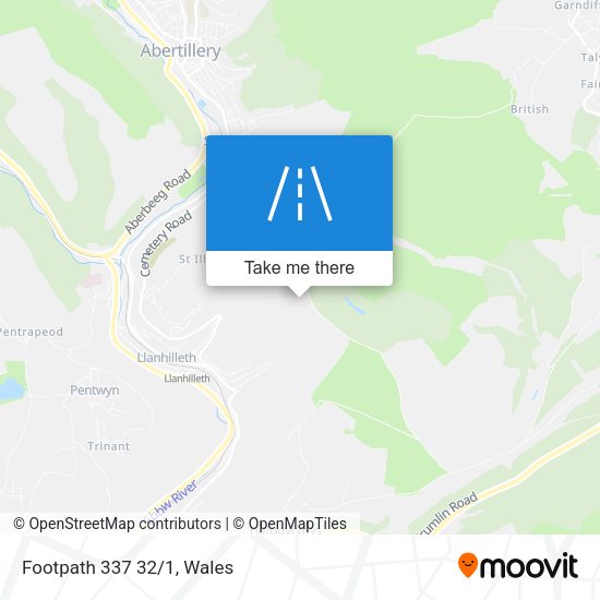 Footpath 337 32/1 map