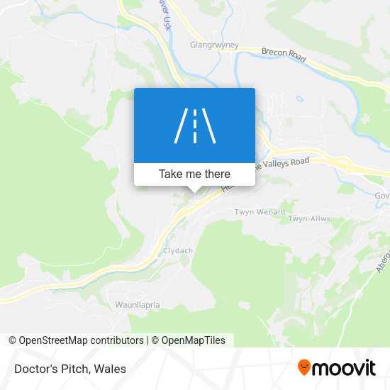Doctor's Pitch map