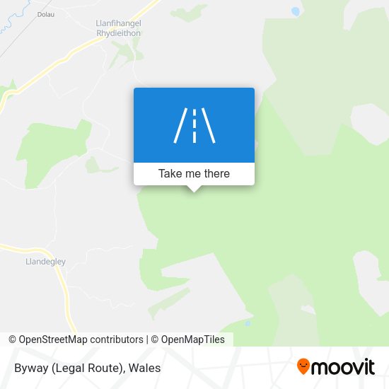 Byway (Legal Route) map