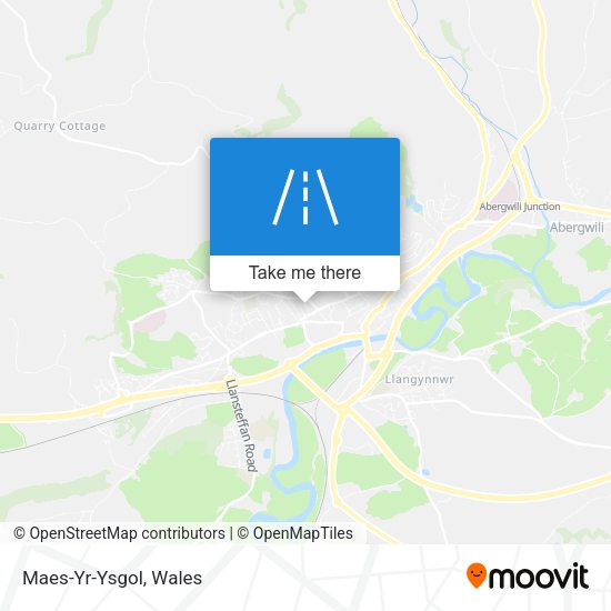 Maes-Yr-Ysgol map