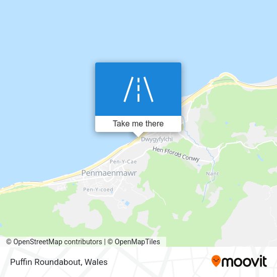 Puffin Roundabout map