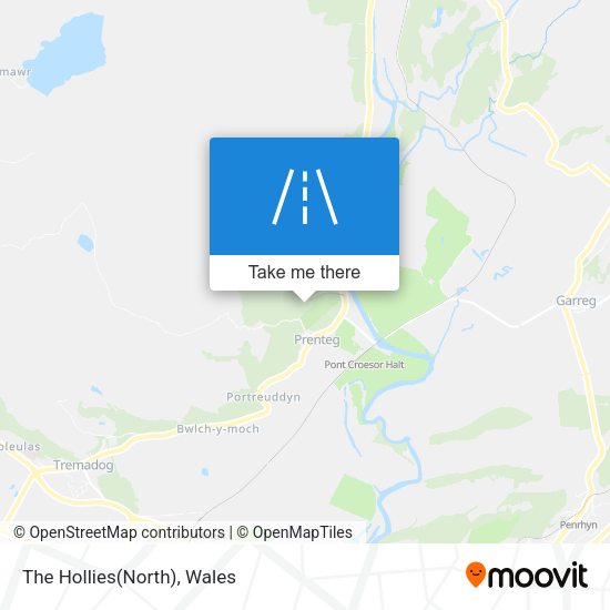 The Hollies(North) map