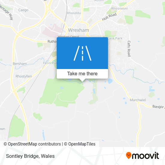 Sontley Bridge map