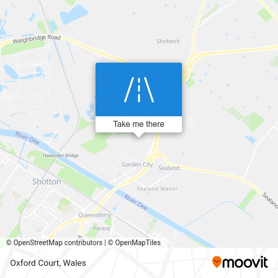 Oxford Court map