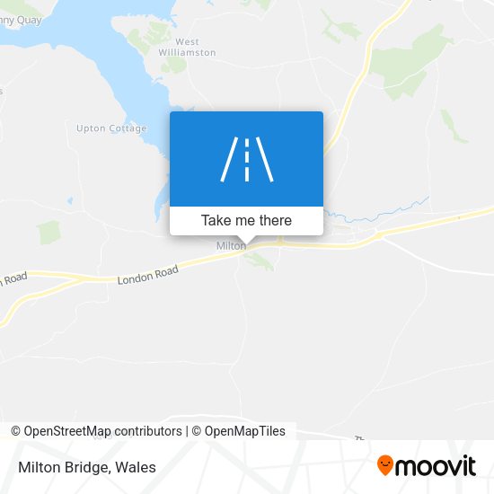 Milton Bridge map