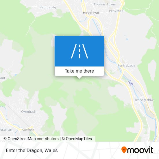 Enter the Dragon map