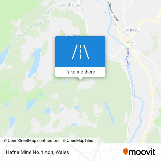Hafna Mine No.4 Adit map