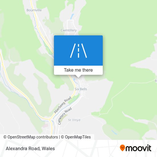 Alexandra Road map