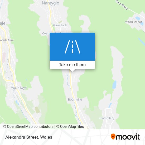 Alexandra Street map