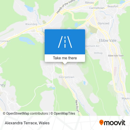 Alexandra Terrace map