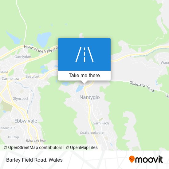Barley Field Road map