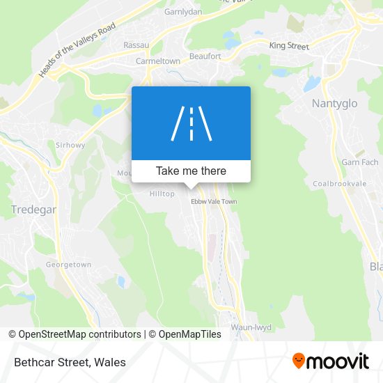 Bethcar Street map