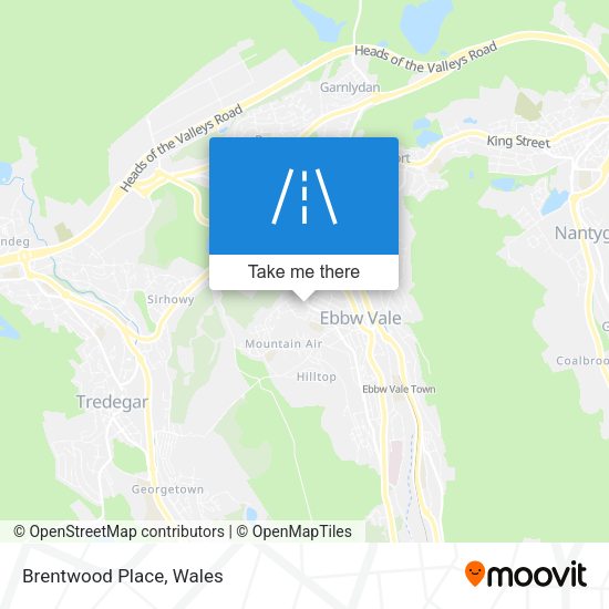Brentwood Place map