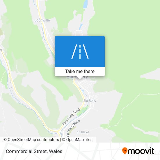 Commercial Street map