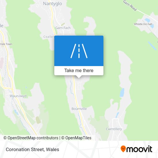 Coronation Street map