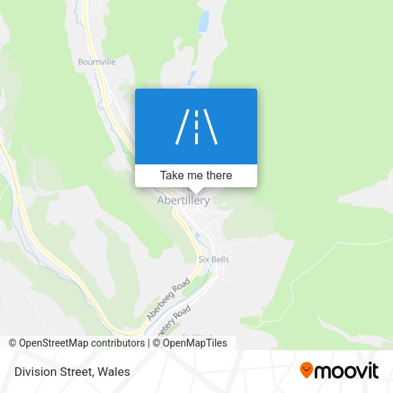 Division Street map