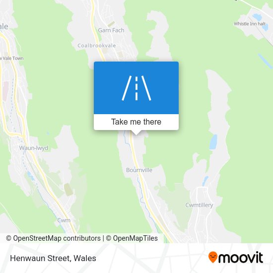 Henwaun Street map