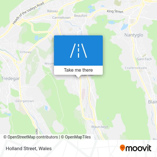 Holland Street map