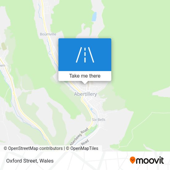 Oxford Street map