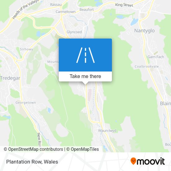 Plantation Row map