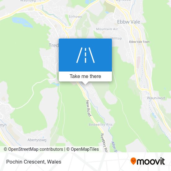 Pochin Crescent map