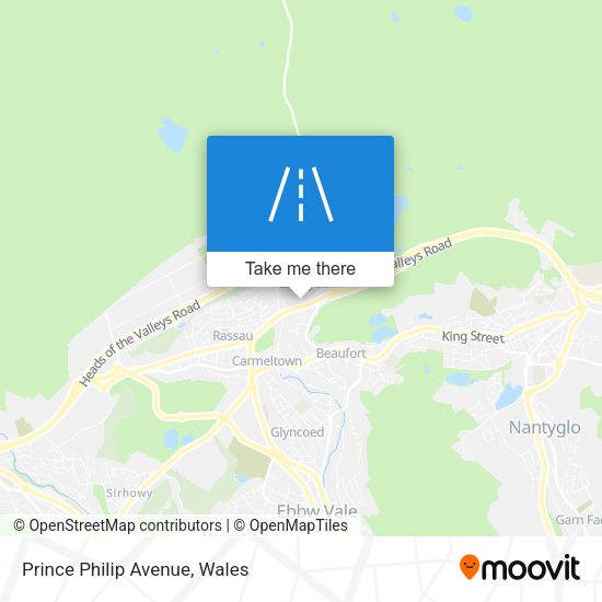 Prince Philip Avenue map