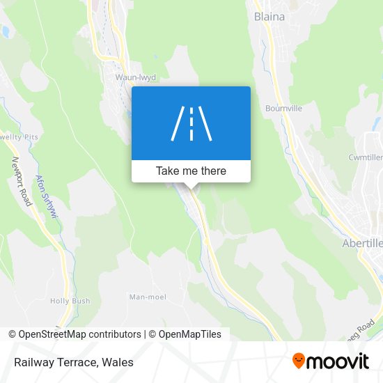 Railway Terrace map
