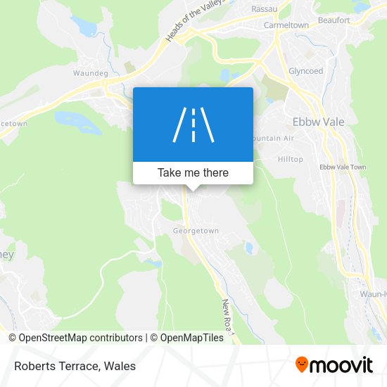 Roberts Terrace map