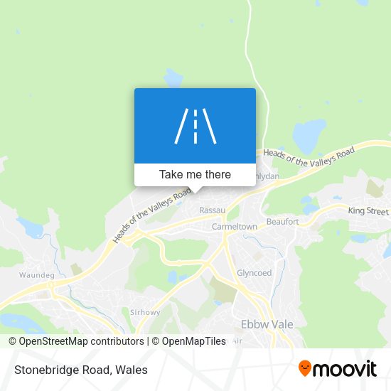 Stonebridge Road map