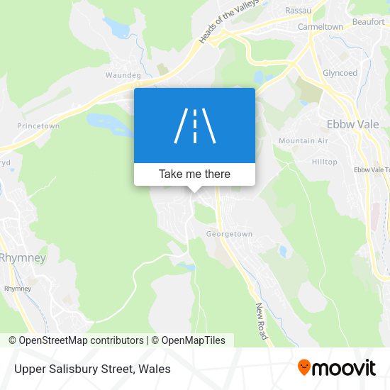 Upper Salisbury Street map