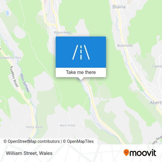 William Street map