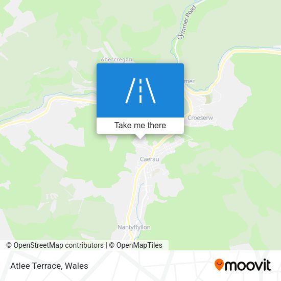 Atlee Terrace map