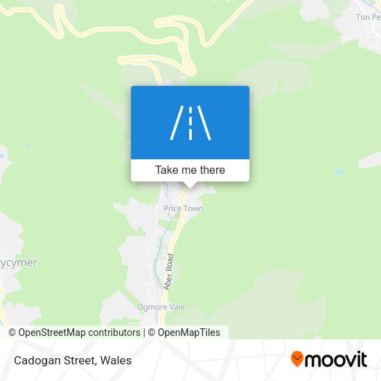 Cadogan Street map