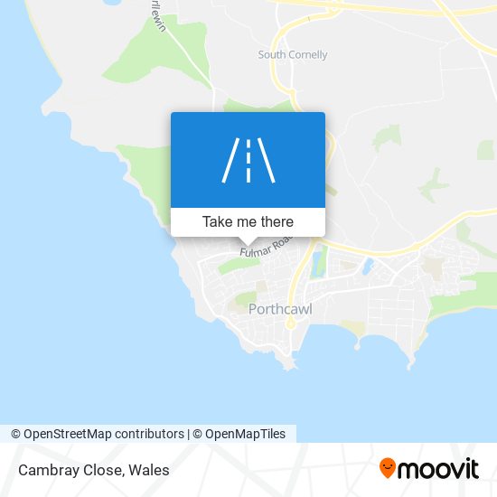 Cambray Close map