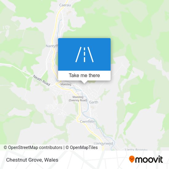 Chestnut Grove map