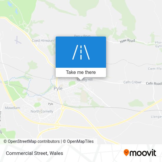 Commercial Street map