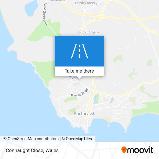 Connaught Close map