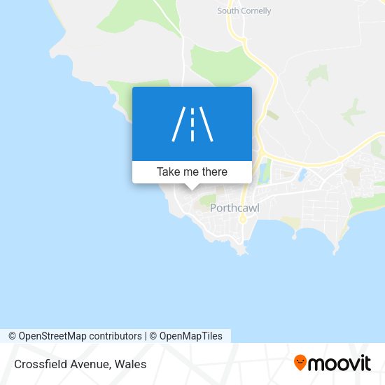 Crossfield Avenue map