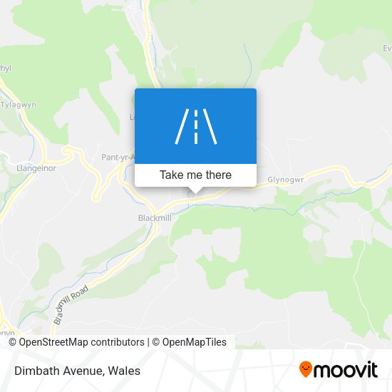 Dimbath Avenue map