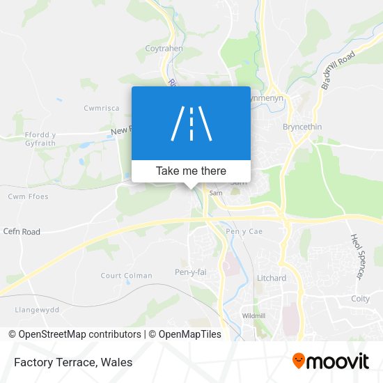 Factory Terrace map