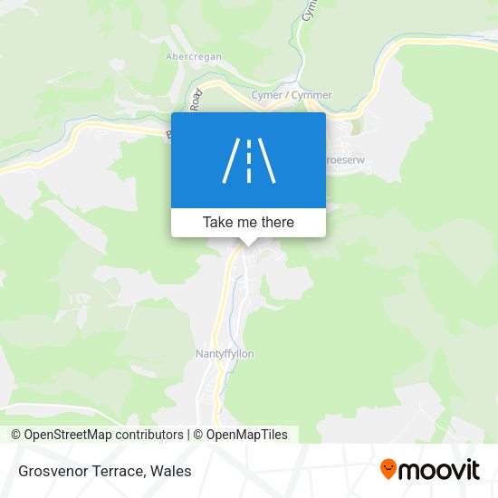 Grosvenor Terrace map