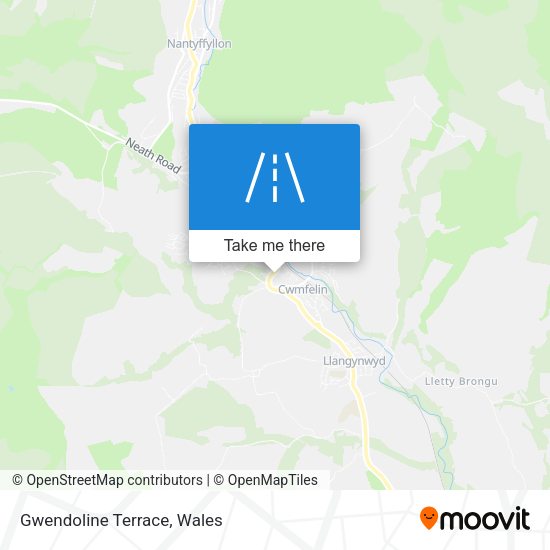 Gwendoline Terrace map