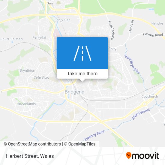 Herbert Street map